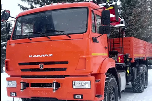 Мощный помощник для ваших задач: КАМАЗ-43118 с КМУ 6591 – сила и универсальность в одном!
