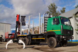 Сортиментовоз МАЗ 6317F9 с Epsilon с кабиной EPSCAB
